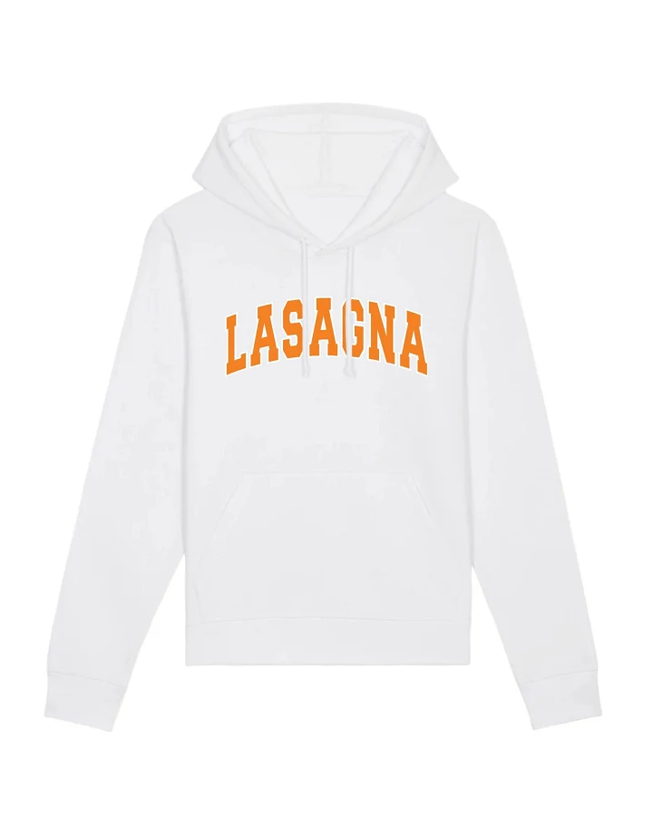 Oat Milk Club Damen vegan Hoodie Lasagne Weiß