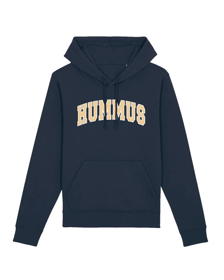 Oat Milk Club Damen vegan Kapuzenpullover Hummus Dunkelblau