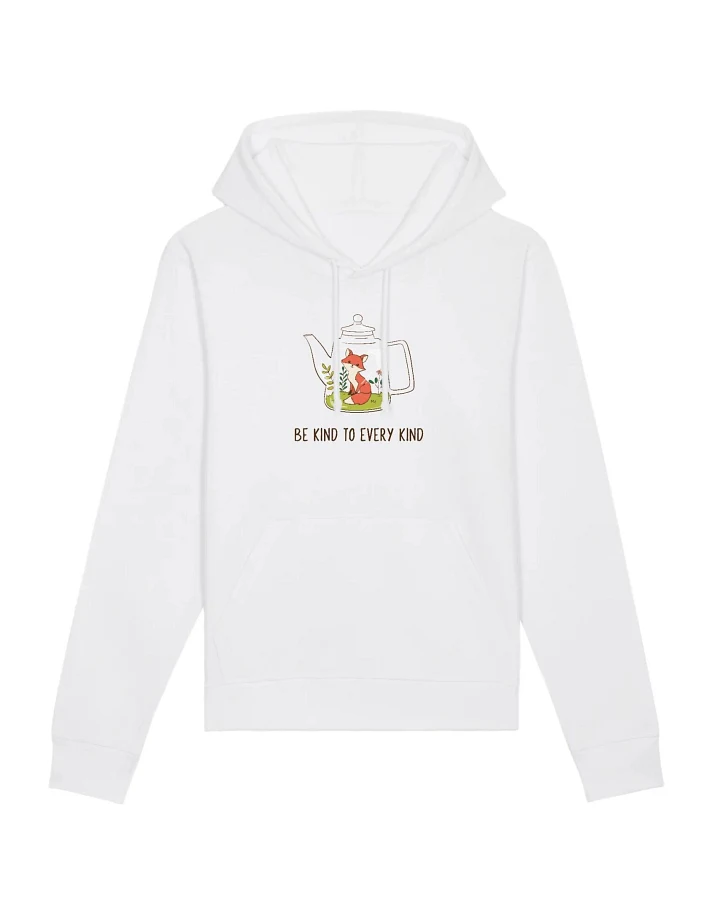 Oat Milk Club Damen vegan Hoodie Be Kind White Be