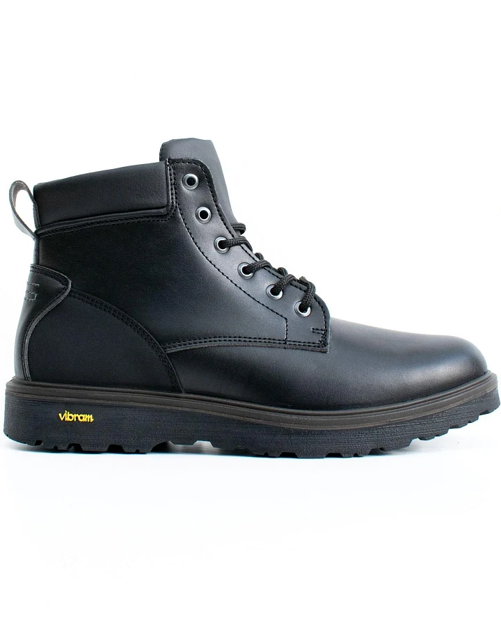 Will's Vegan Store Herren vegan Schuhe Wasserdicht Urban Schwarz
