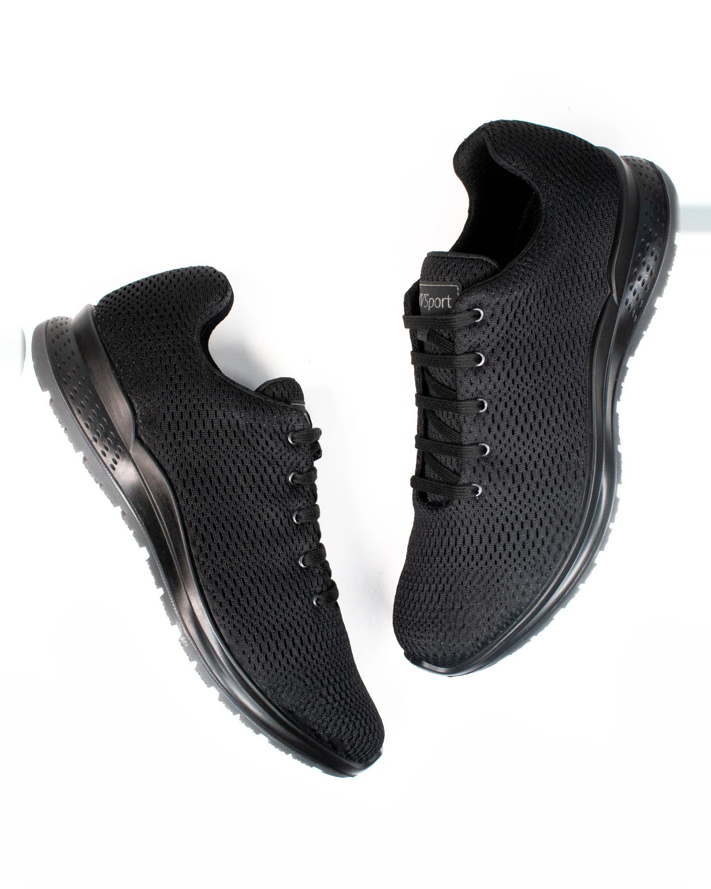Will's Vegan Store Herren vegan Laufschuhe Freedom Schwarz – Ansicht 2