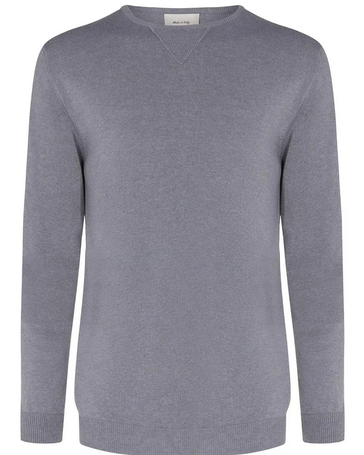 Will's Vegan Store Herren vegan Pullover Recycelt Grau