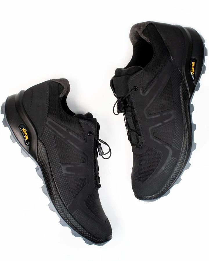 Will's Vegan Store Damen vegan Crosslauf-Trainer Wvsport Black Edition