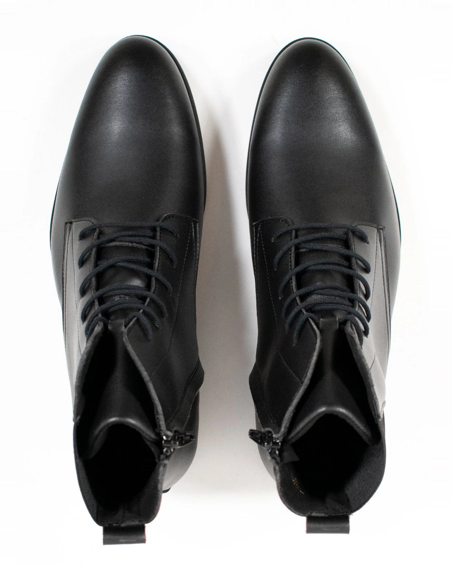 Will's Vegan Store Herren vegan Anzugstiefel Schwarz – Ansicht 2