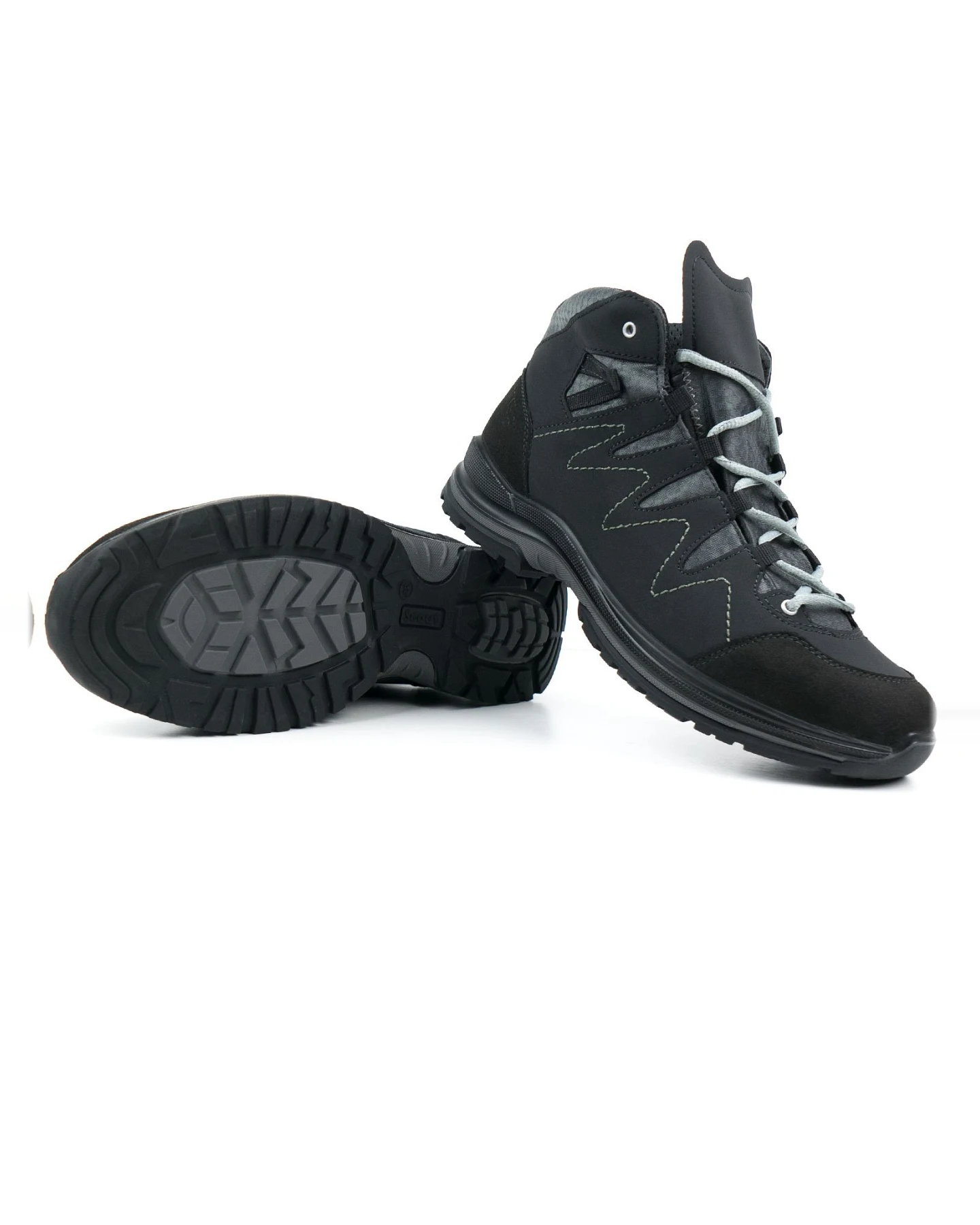 Will's Vegan Store Herren vegan Wanderschuhe Wvsport Dunkelgrau – Ansicht 2