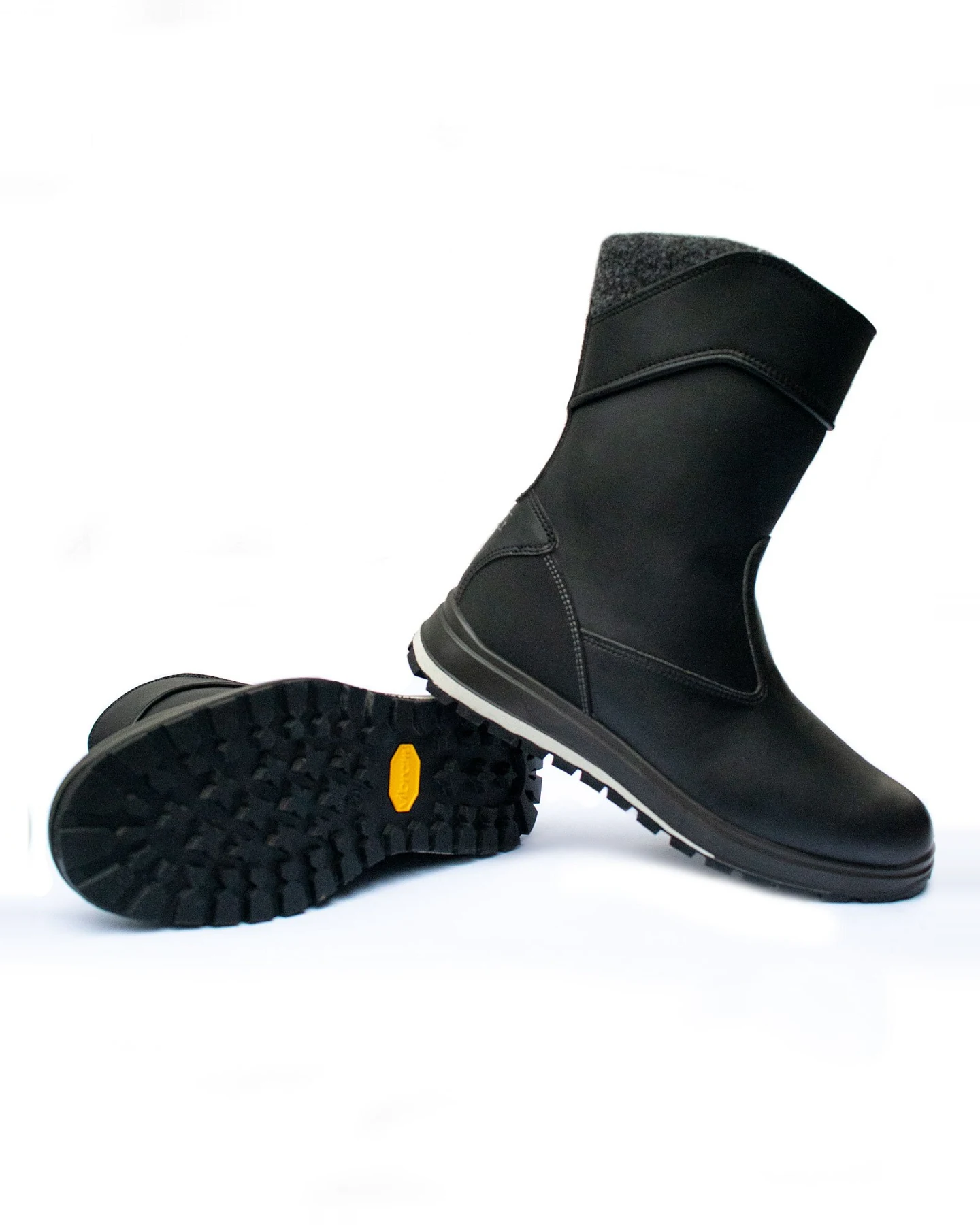 Will's Vegan Store Herren vegan Country Stiefel Wvsport Schwarz – Ansicht 2