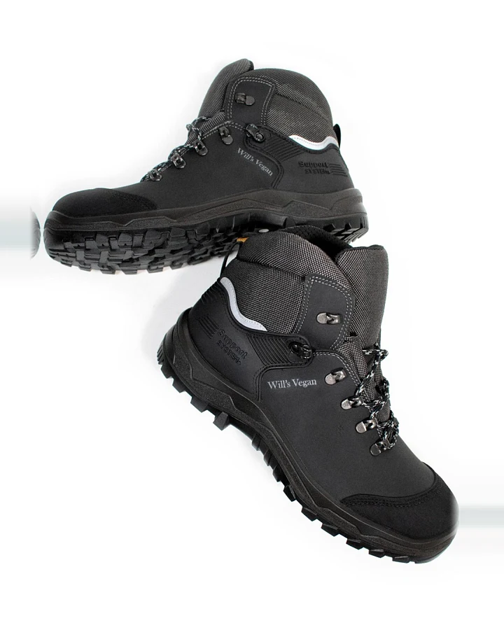 Will's Vegan Store Herren vegan Sicherheitsschuhe S3 Src Wvsport Schwarz