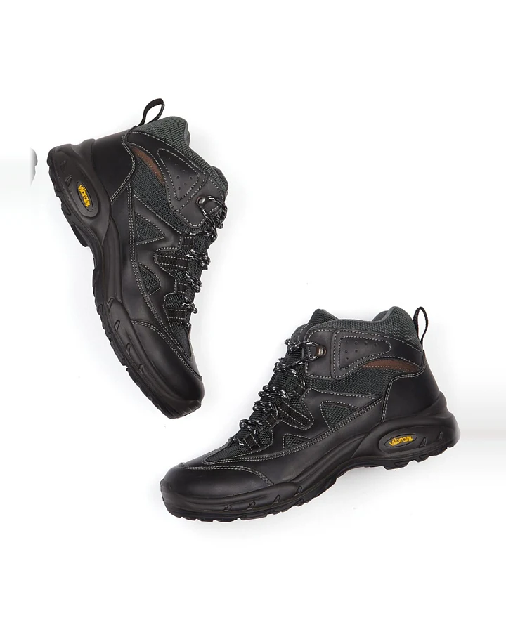 Will's Vegan Store Damen vegan Wanderschuhe Sequoia Edition Schwarz