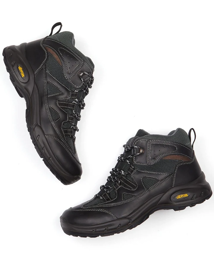 Will's Vegan Store Damen vegan Wanderschuhe Sequoia Edition Schwarz