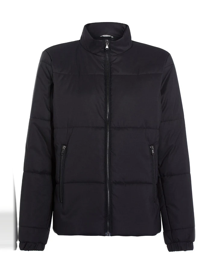 Will's Vegan Store Damen vegan Daunenjacke Schwarz
