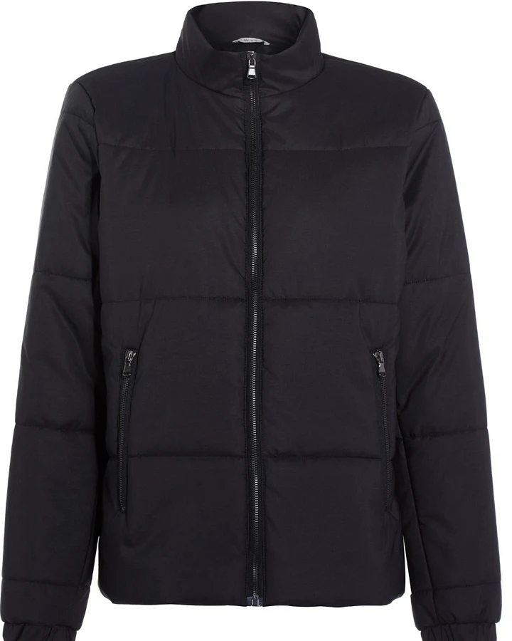 Will's Vegan Store Damen vegan Daunenjacke Schwarz