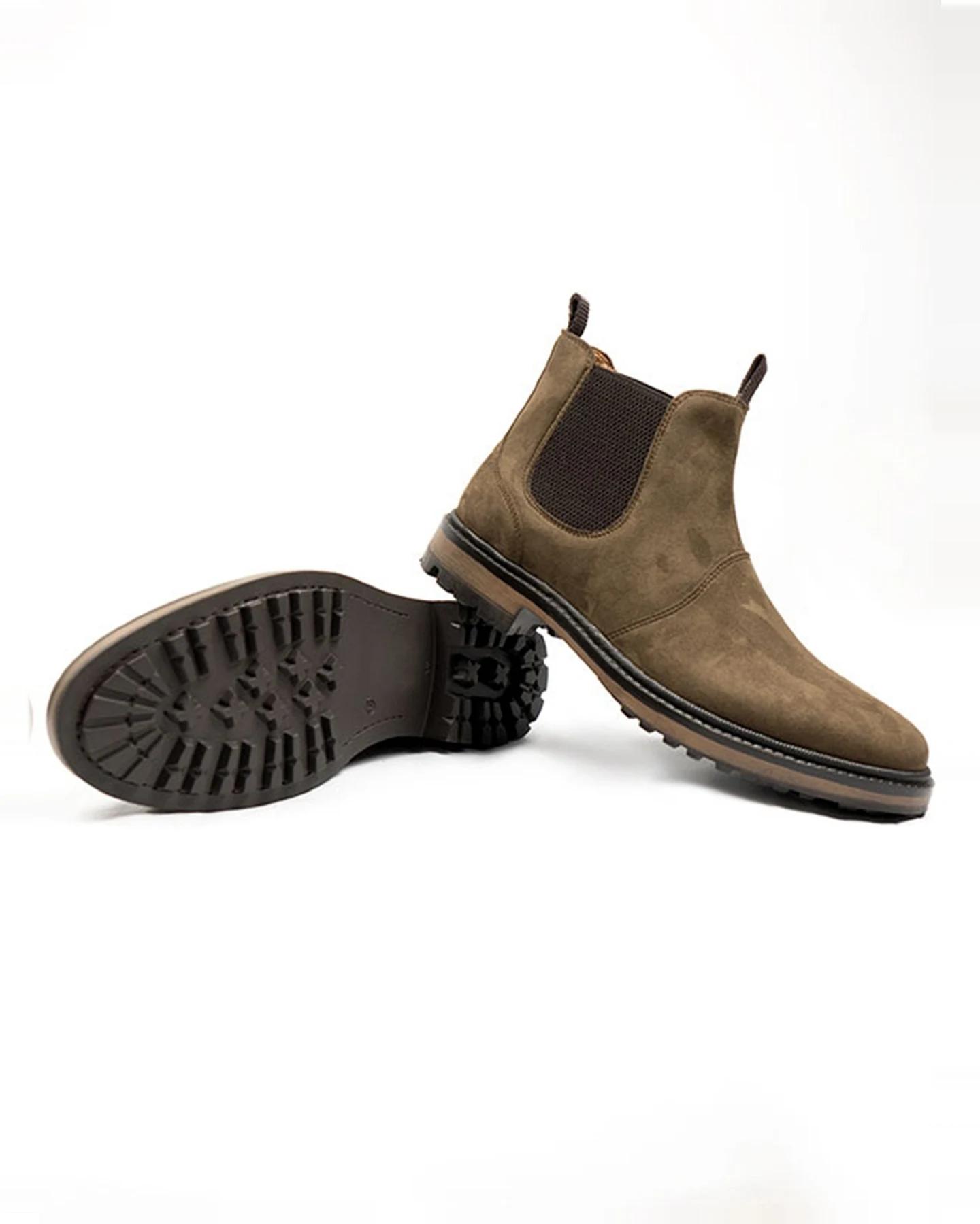 Will's Vegan Store Damen vegan Chelsea Boots Continental Dunkelbraun – Ansicht 2