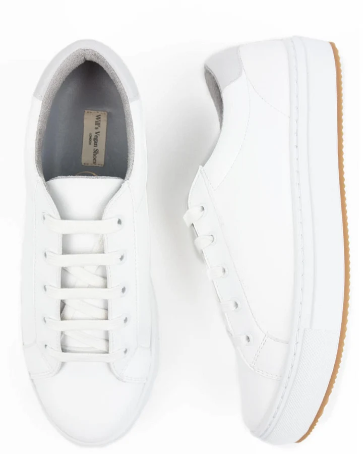 Will's Vegan Store Damen vegan Sneaker Ny Weiß
