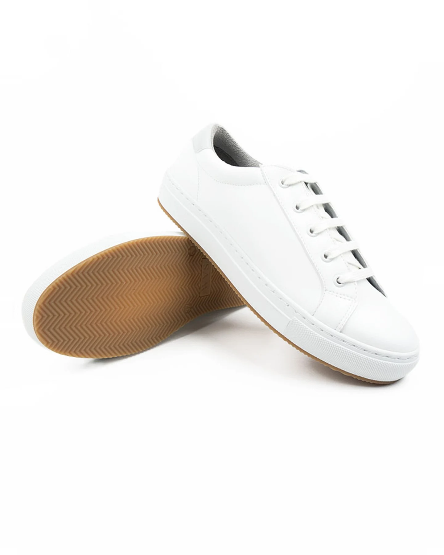Will's Vegan Store Damen vegan Sneaker Ny Weiß – Ansicht 2