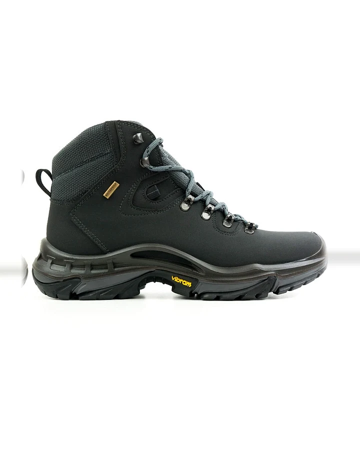 Will's Vegan Store Herren vegan Wanderstiefel Wasserdicht Schwarz