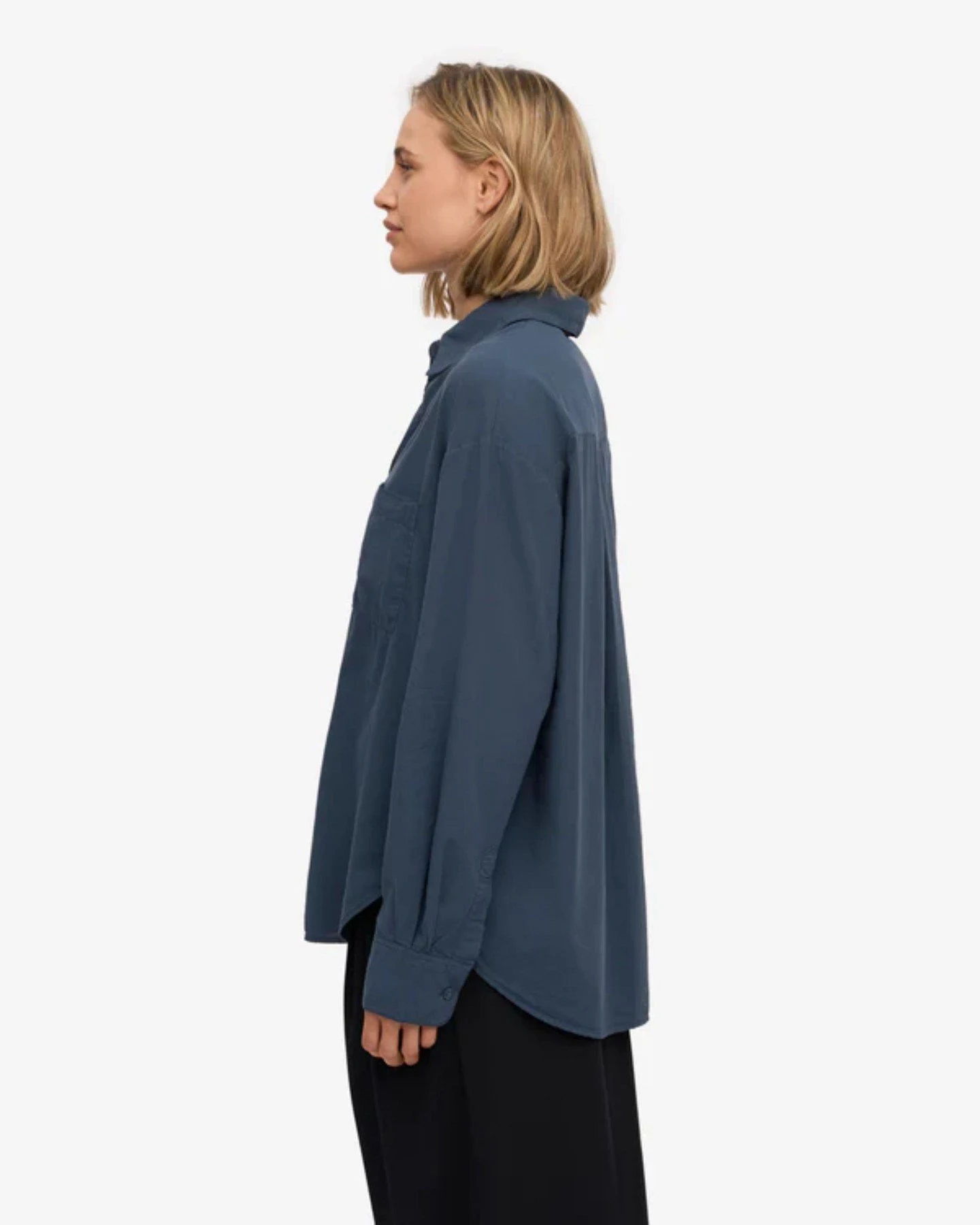 Hemd Oversized Leinen – Ansicht 2