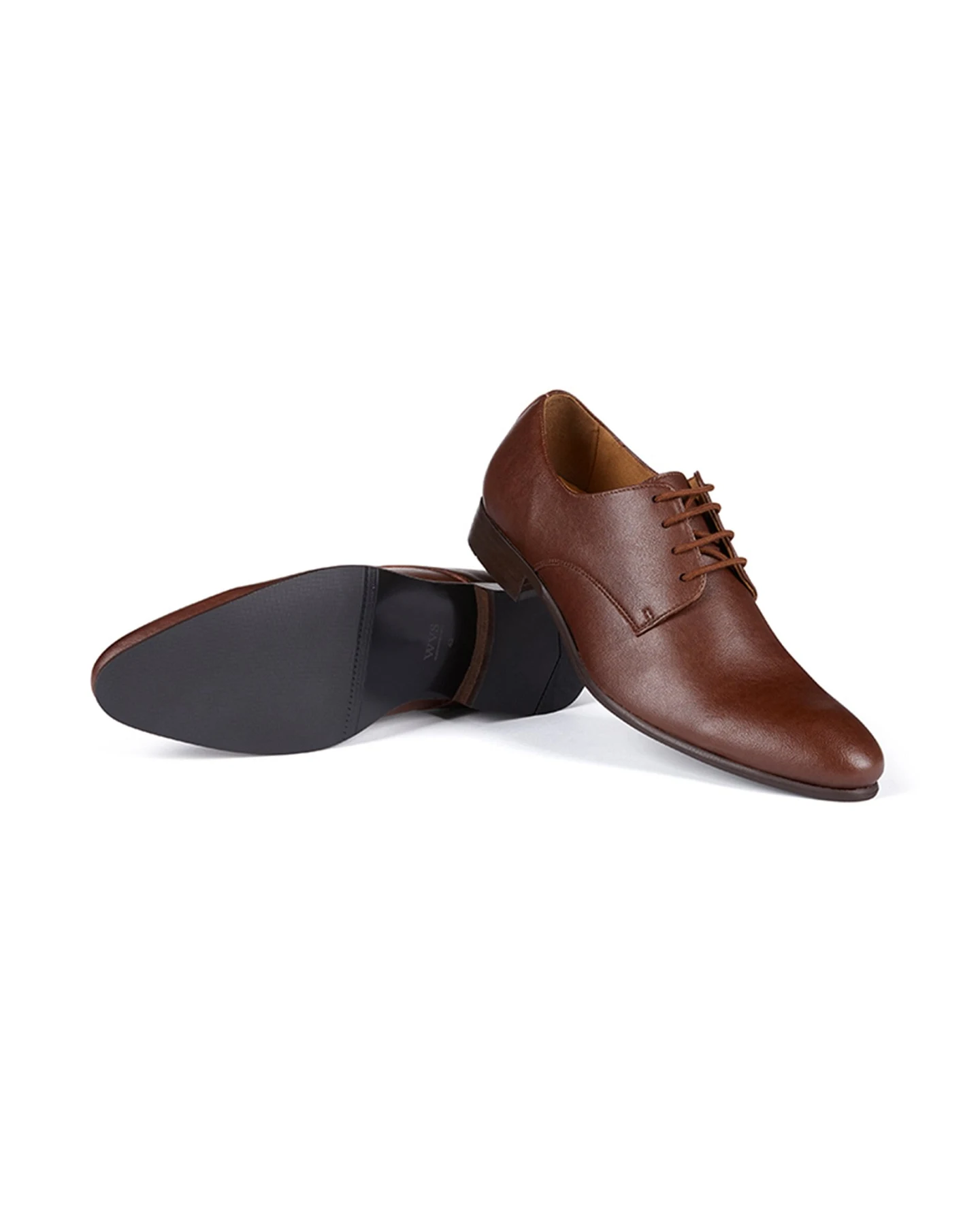 Will's Vegan Store Herren vegan Schuhe Slim Sohlen Dunkelbraun – Ansicht 2