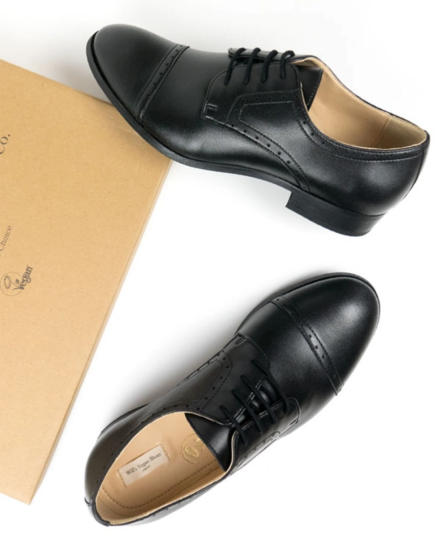 Will's Vegan Store Herren vegan Derby's City Black – Ansicht 2