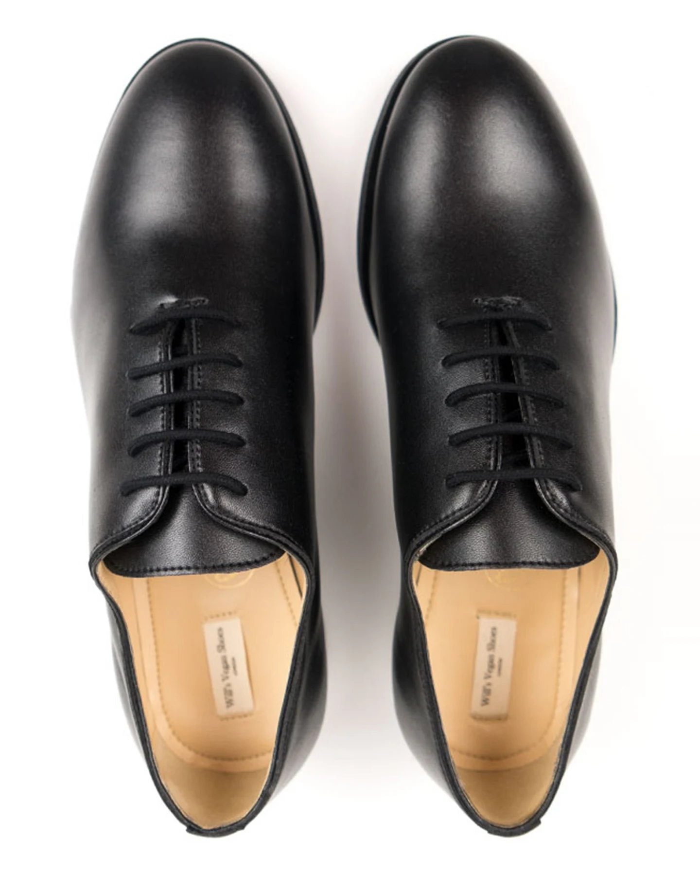 Will's Vegan Store Herren vegan City Oxfords Schwarz – Ansicht 2
