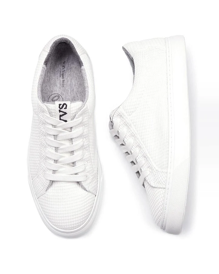 Will's Vegan Store Herren vegan Sneakers Ldn Biologisch Abbaubar Weiß