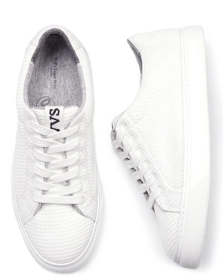 Will's Vegan Store Herren vegan Sneakers Ldn Biologisch Abbaubar Weiß