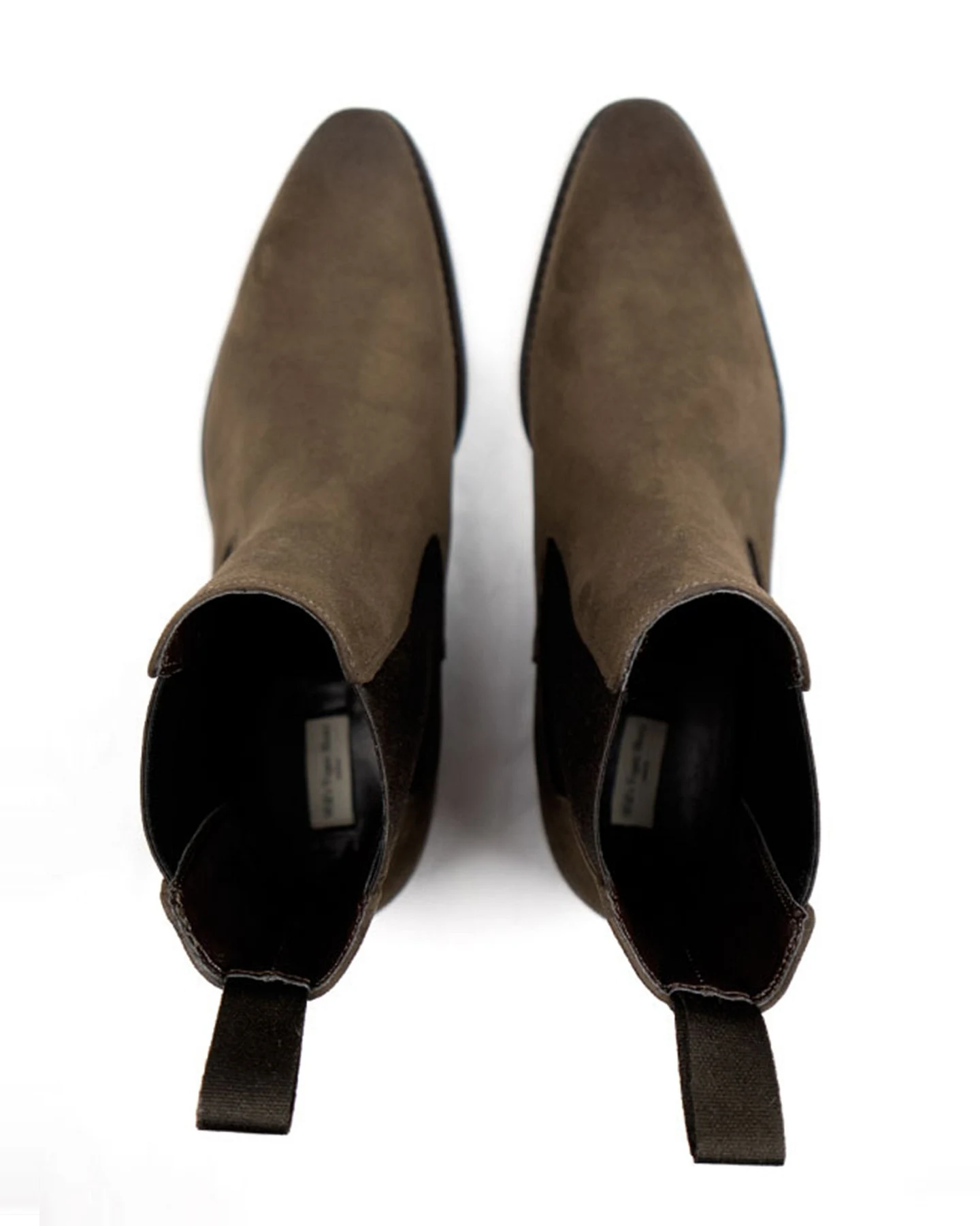 Will's Vegan Store Herren vegan Chelsea Boots Goodyear Welt Dunkelbraun – Ansicht 2