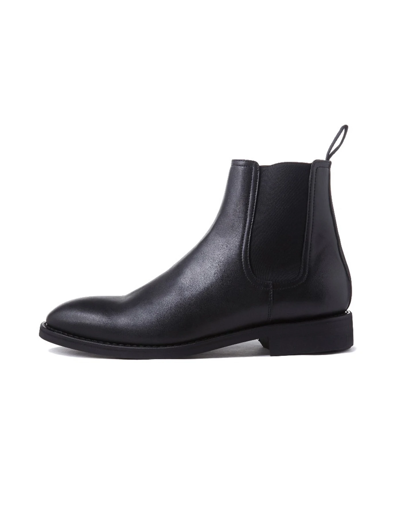 Will's Vegan Store Herren vegan Chelsea Boots Goodyear Welt Schwarz – Ansicht 2