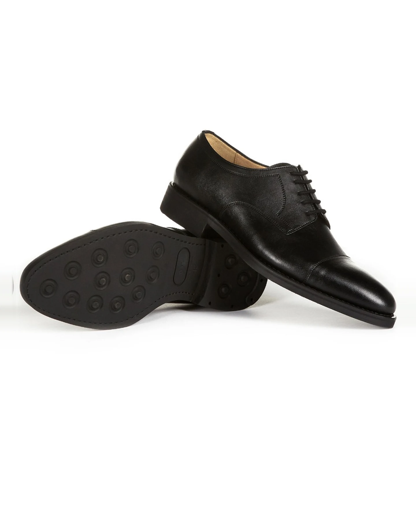 Will's Vegan Store Herren vegan Derbys Goodyear Welt Schwarz – Ansicht 2