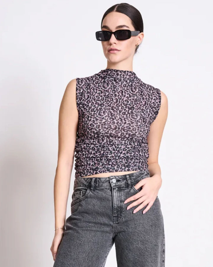 Top Laguna Leo Print