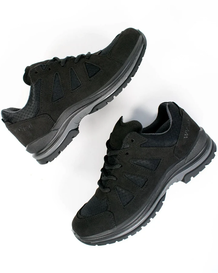 Will's Vegan Store Herren vegan Wandersneaker Wvsport Schwarz