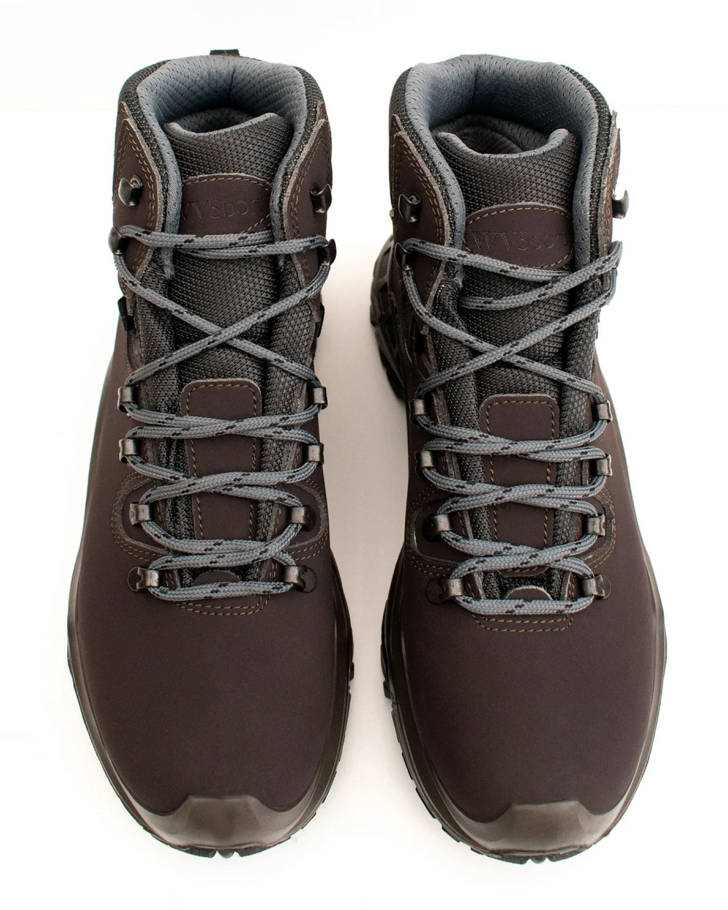 Will's Vegan Store Damen vegan Wanderschuhe Wvsport Wasserdicht Dunkelbraun – Ansicht 2