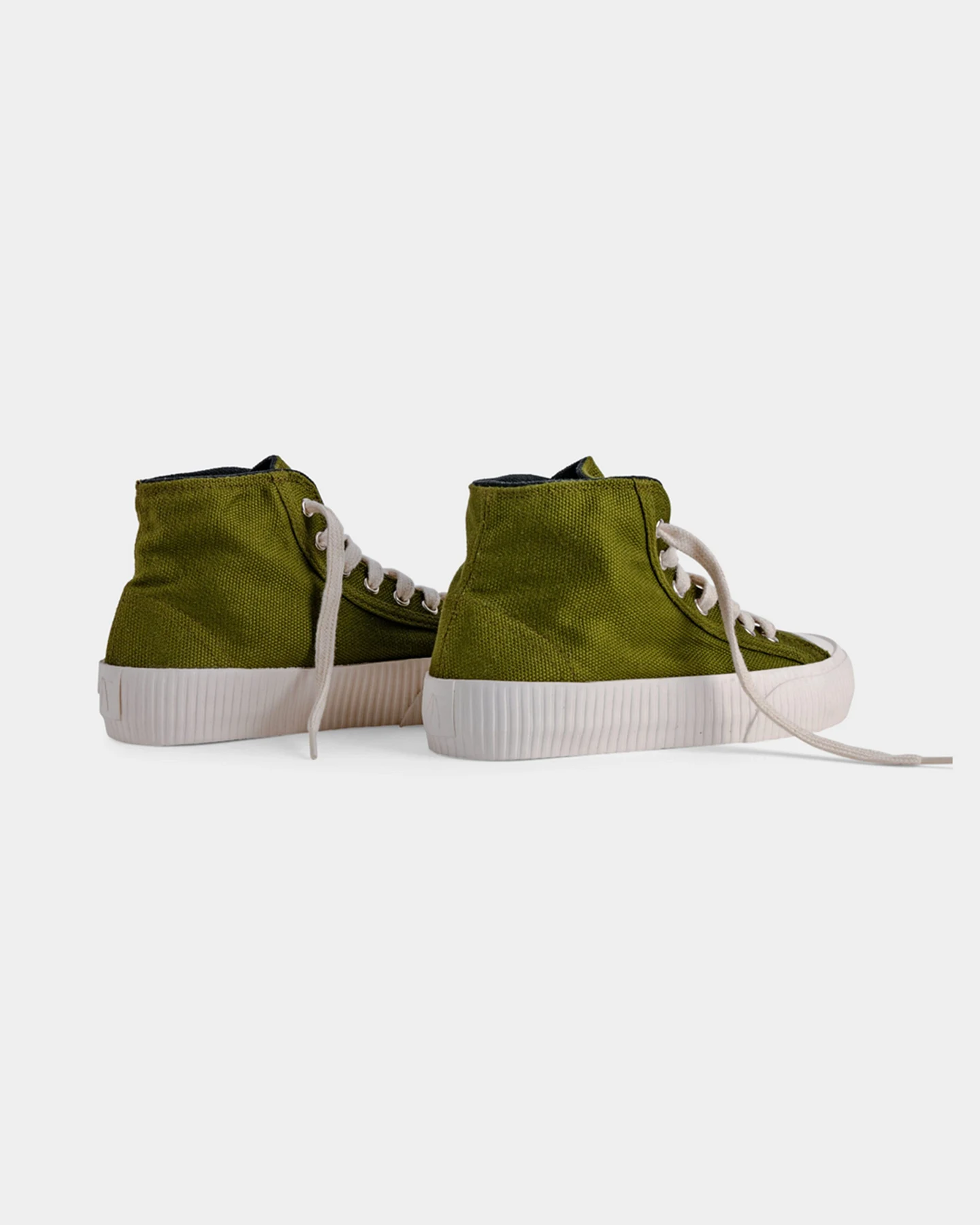 Bamburista Damen vegan Sneaker Ladybug High Moss – Ansicht 2