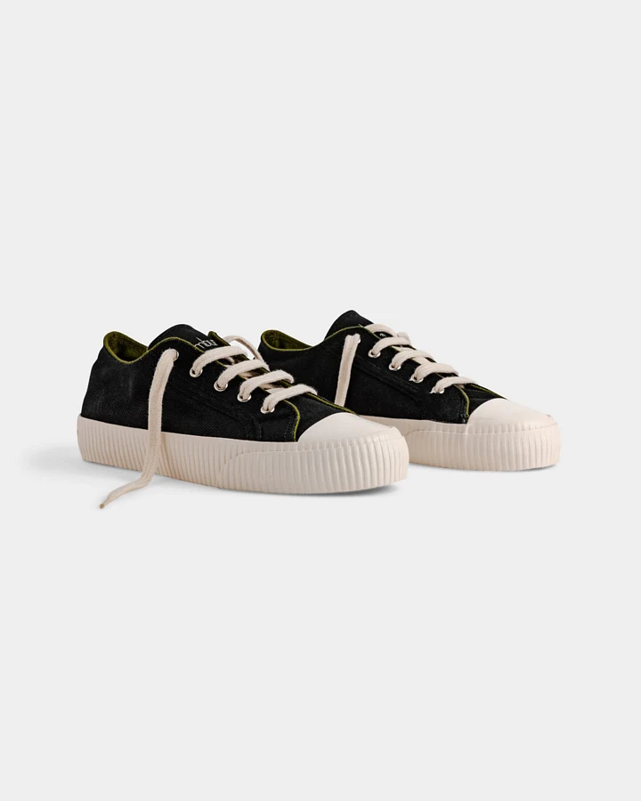 Bamburista Damen vegan Sneaker Ladybug Low Night
