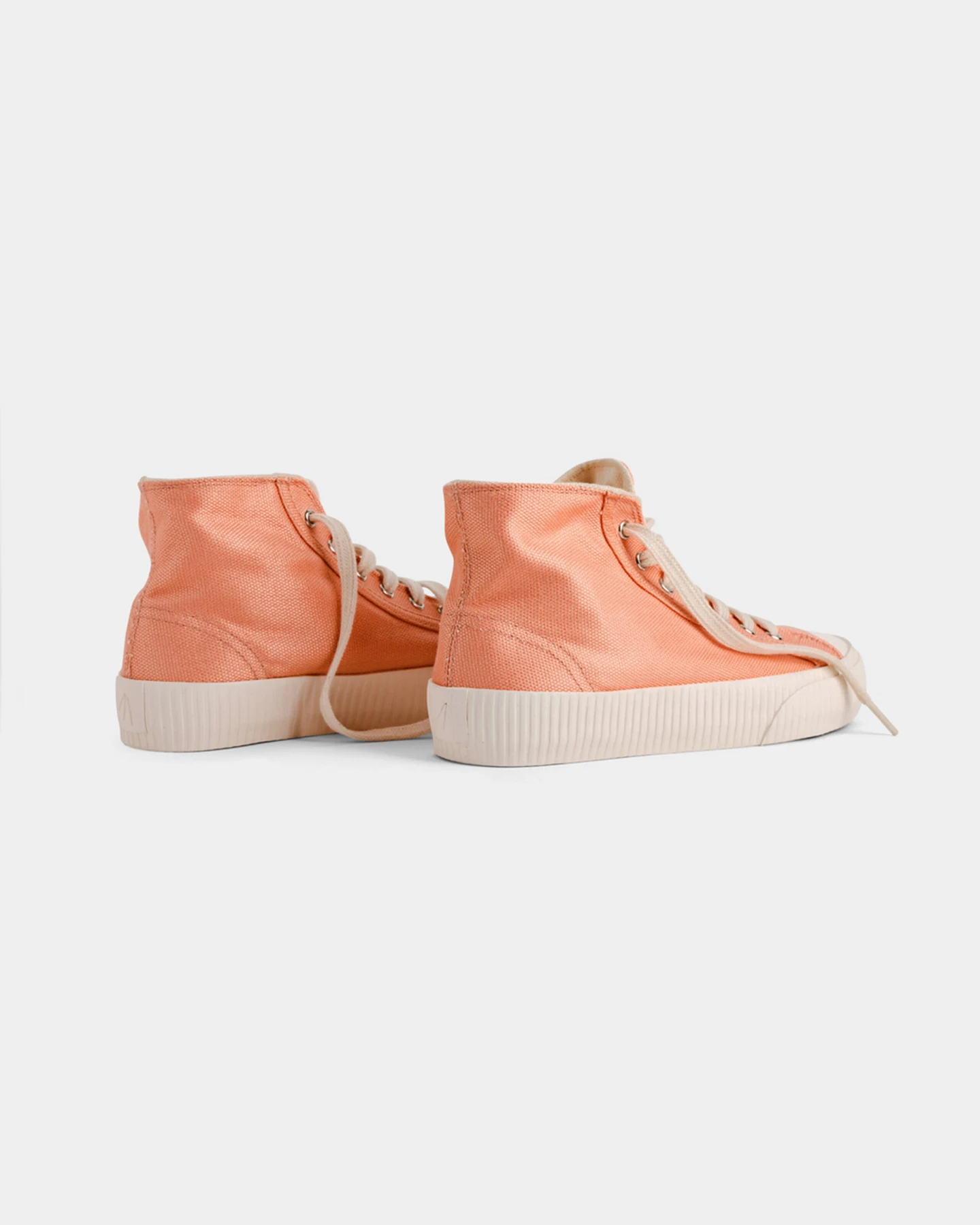 Bamburista Damen vegan Sneaker Ladybug High Pfirsich – Ansicht 2