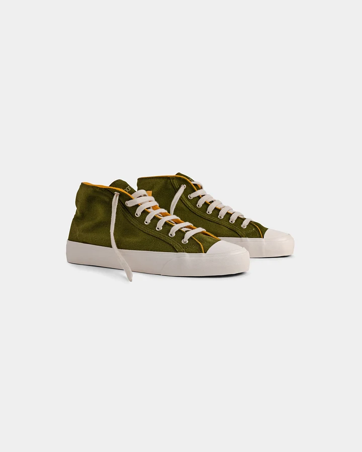 Bamburista Herren vegan Sneaker Grasshopper High Moss