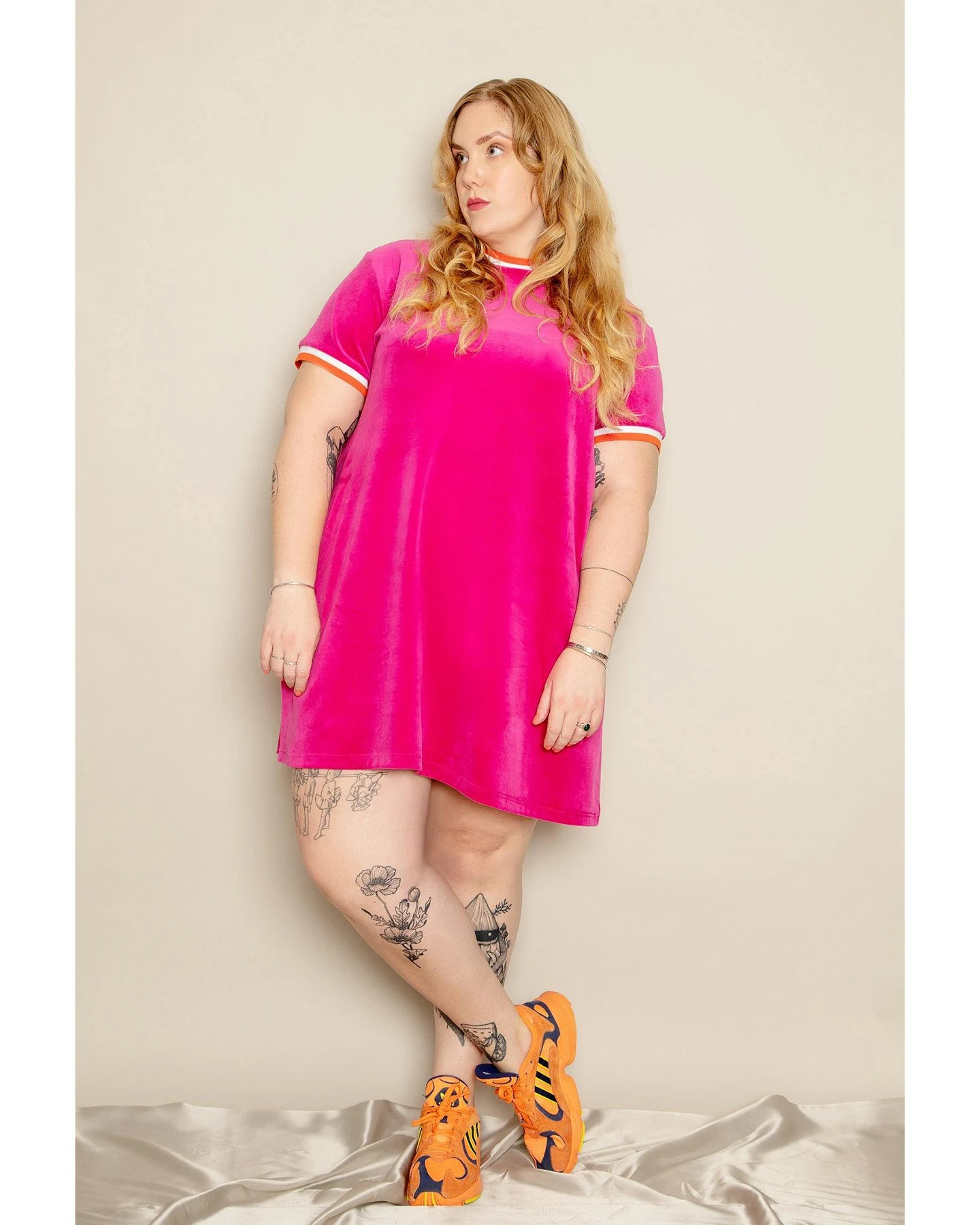 MAHLA Damen vegan Kleid Joline Pink – Ansicht 2