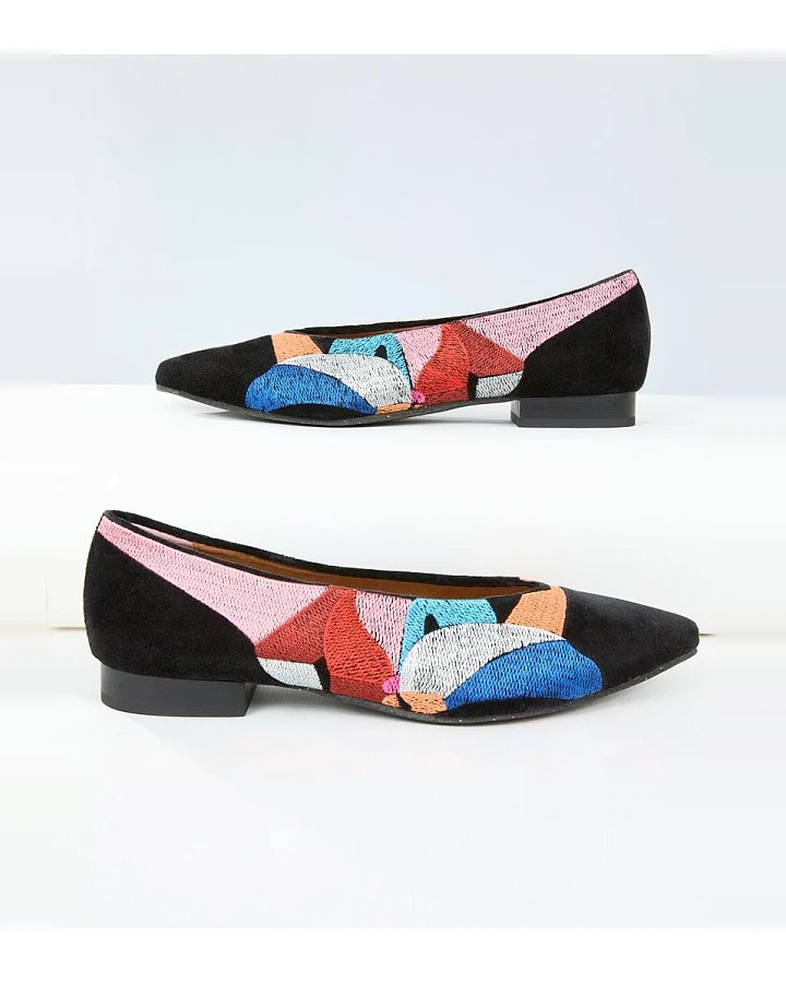 Momoc Damen vegan Ballerinas Paulinas