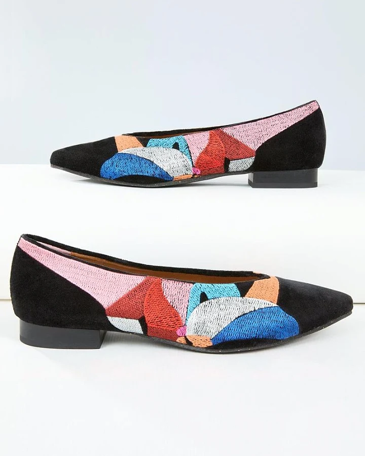 Momoc Damen vegan Ballerinas Paulinas