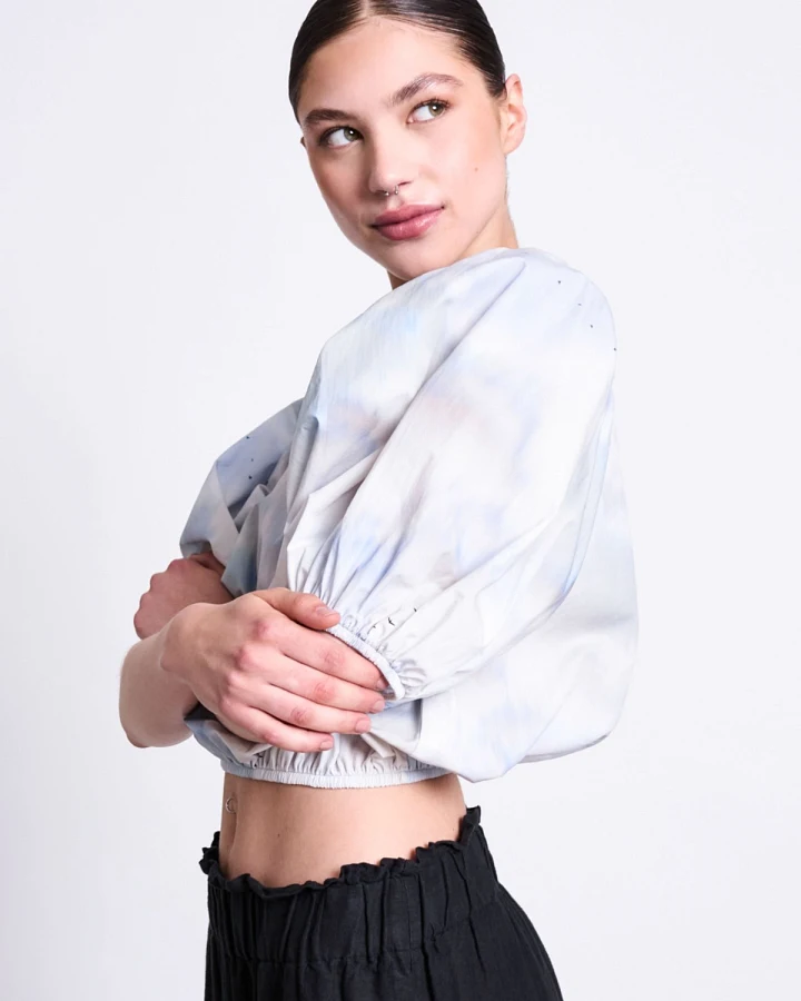 Bluse Laide Hellblau