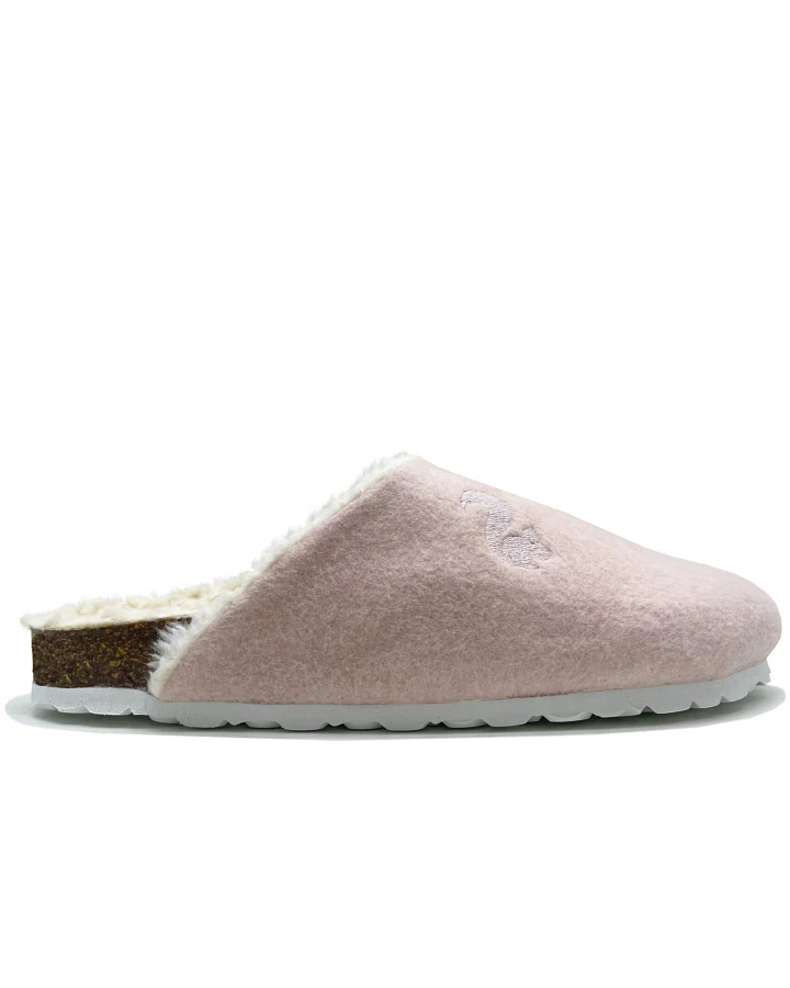thies Damen vegan Gepolsterte Loafer Hellrosa