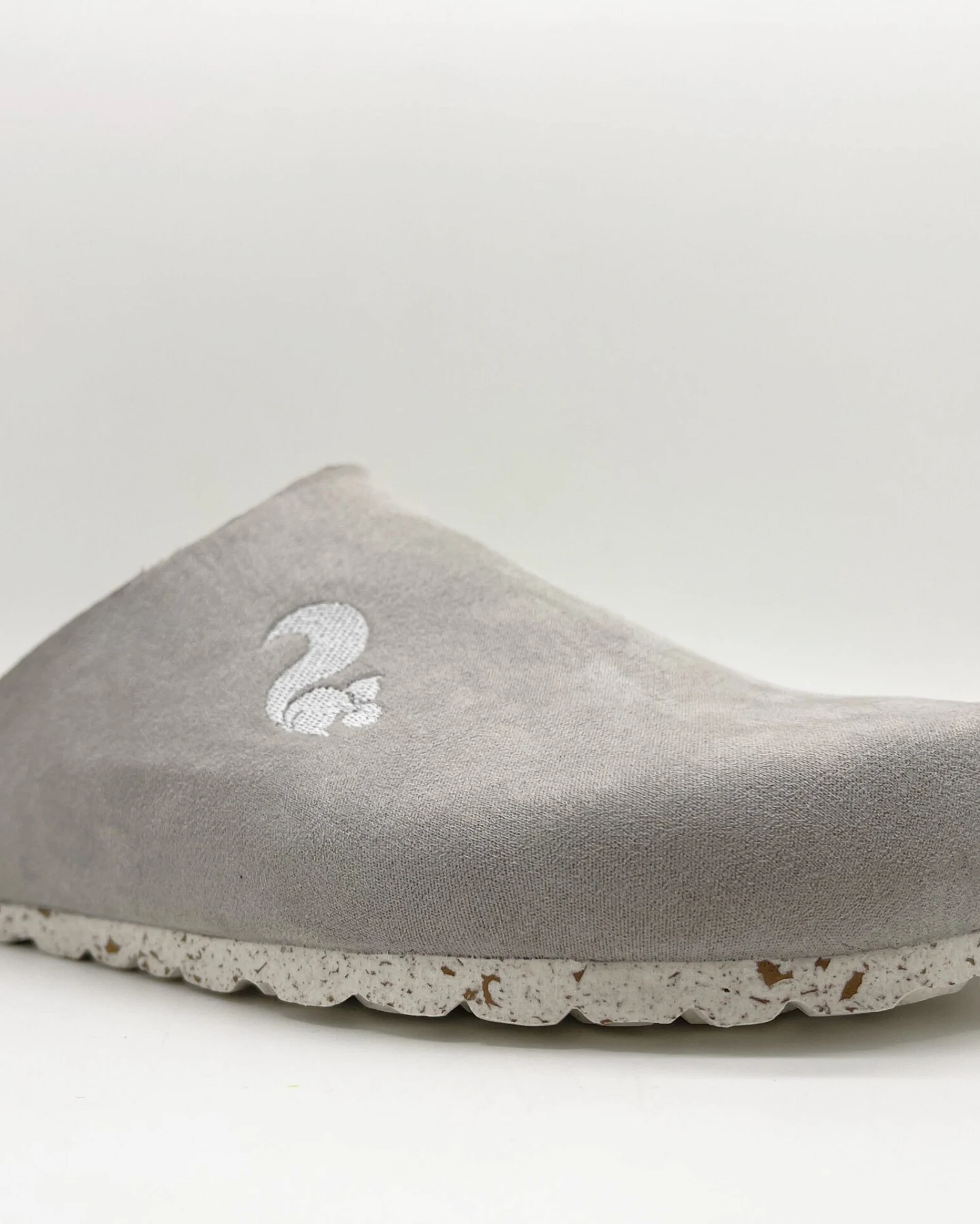 thies Damen vegan Pantoletten Vollgrau – Ansicht 2