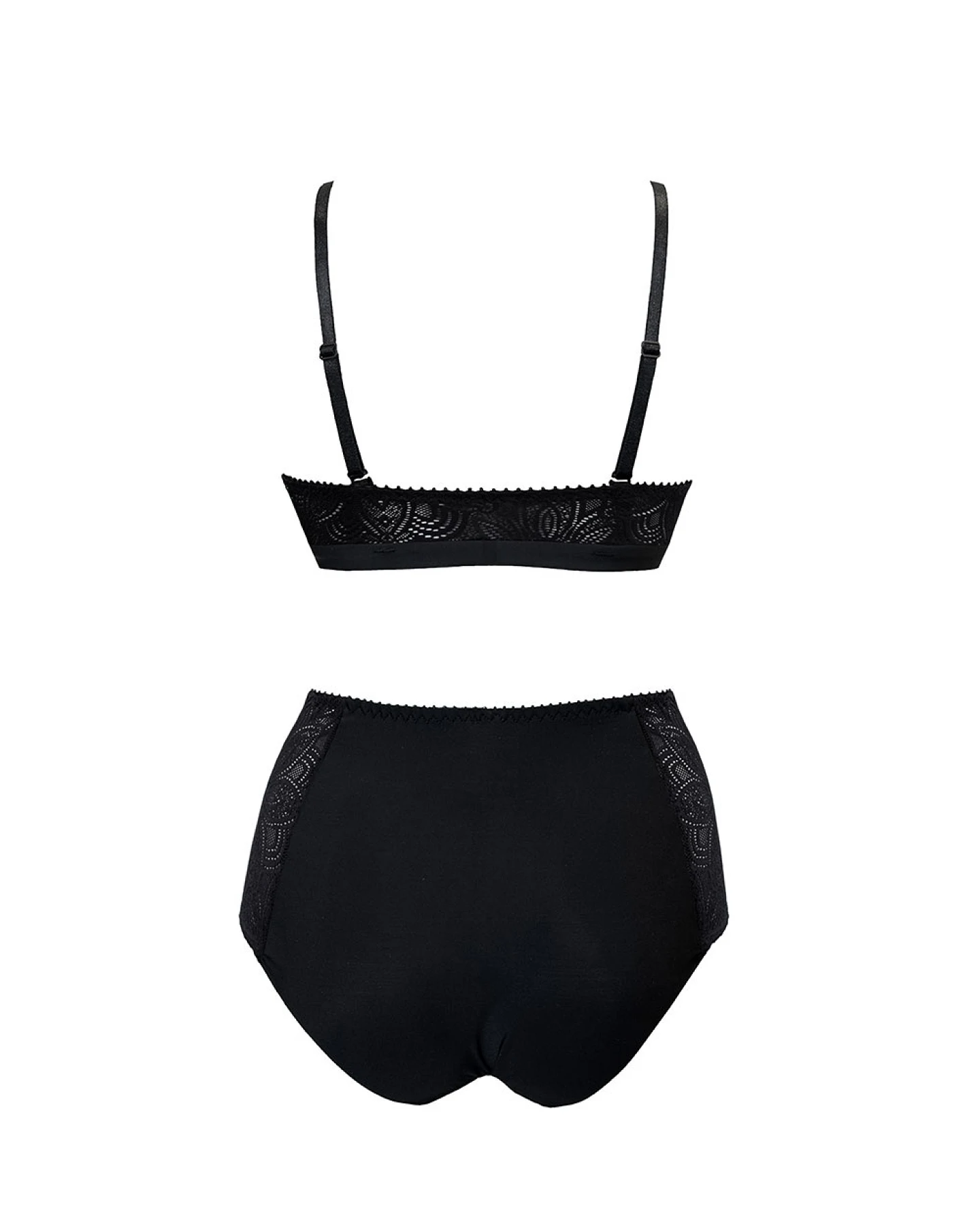 Anekdot Damen vegan Set Earth Black Hochhaus – Ansicht 2