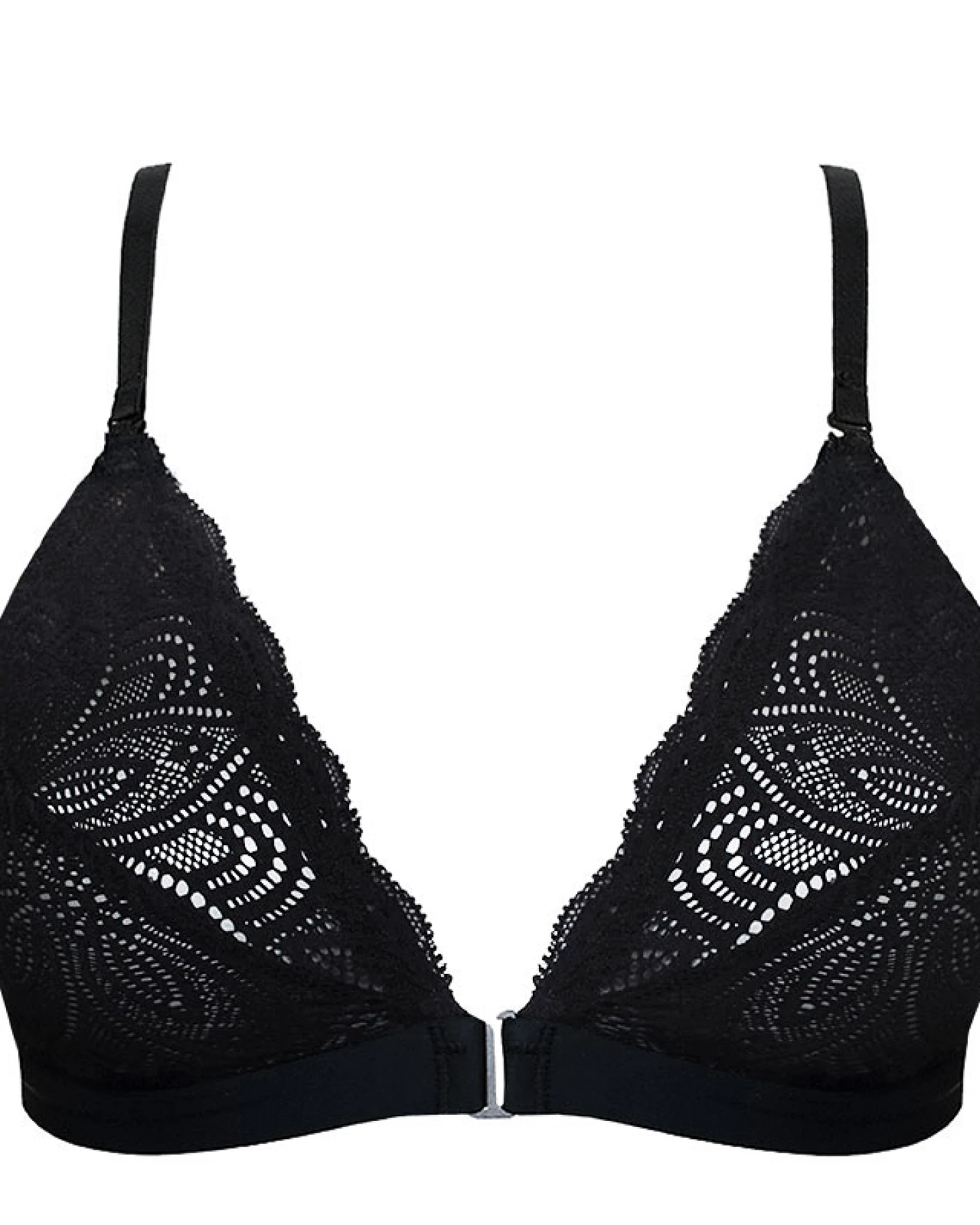 Anekdot Damen vegan Soft-Bh Earth Schwarz T1 – Ansicht 2