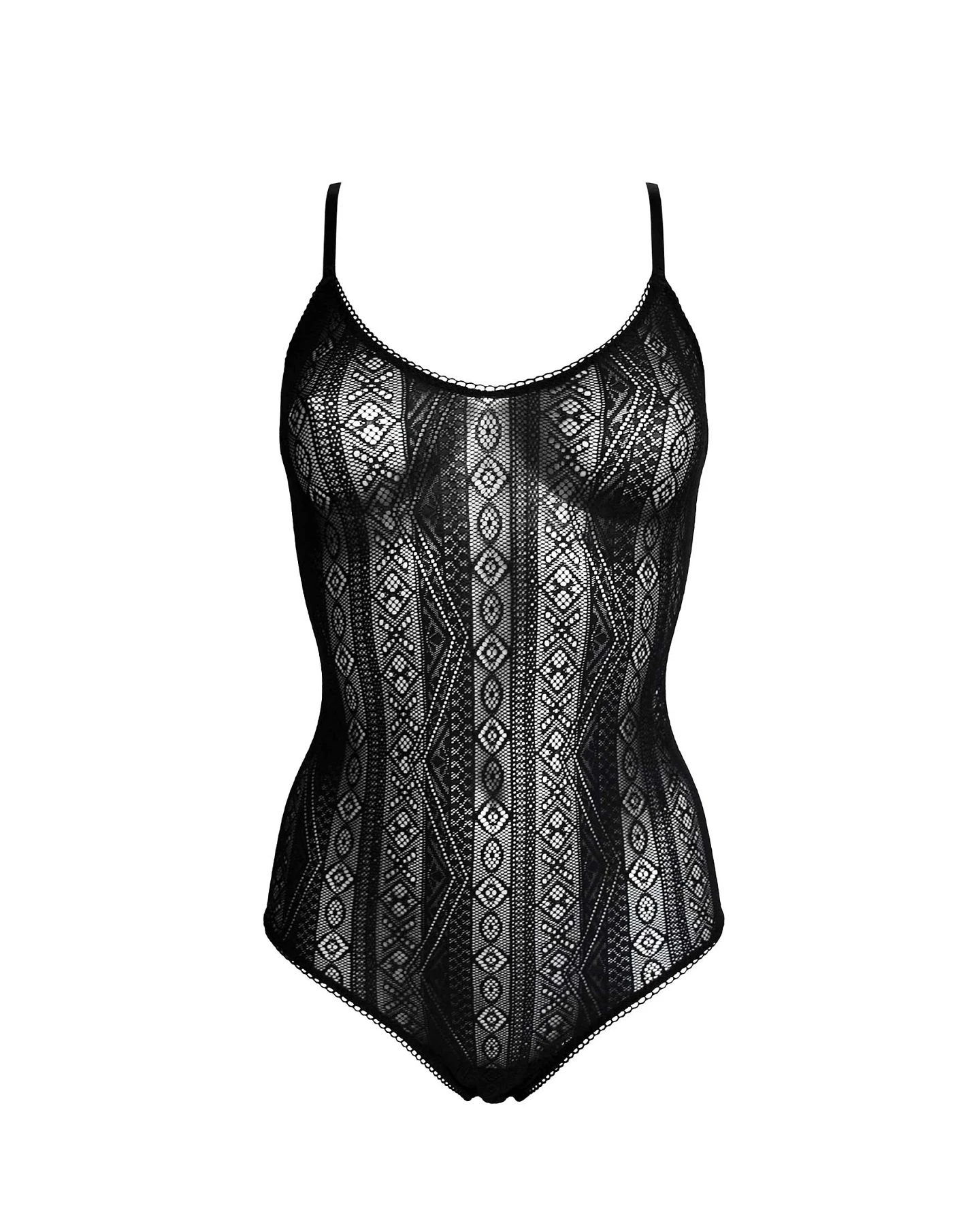 Anekdot Damen vegan Body Liebling Schwarz – Ansicht 2
