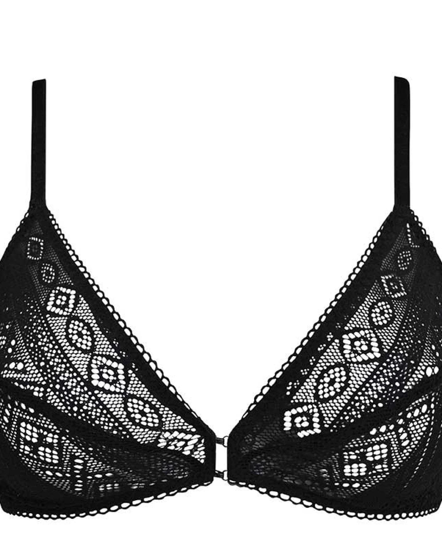 Anekdot Damen vegan Bralette Darling Schwarz Version 1 – Ansicht 2