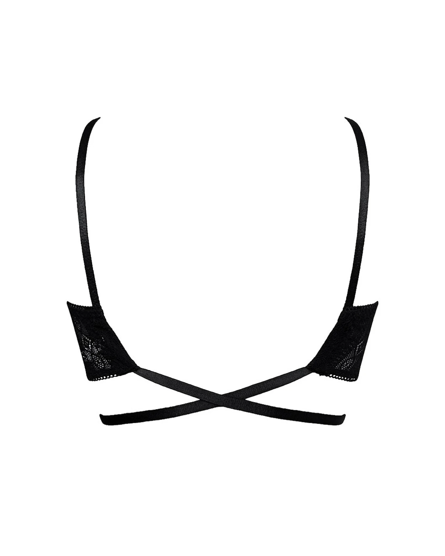 Anekdot Damen vegan Bralette Darling Überkreuzter Niedriger Rücken – Ansicht 2