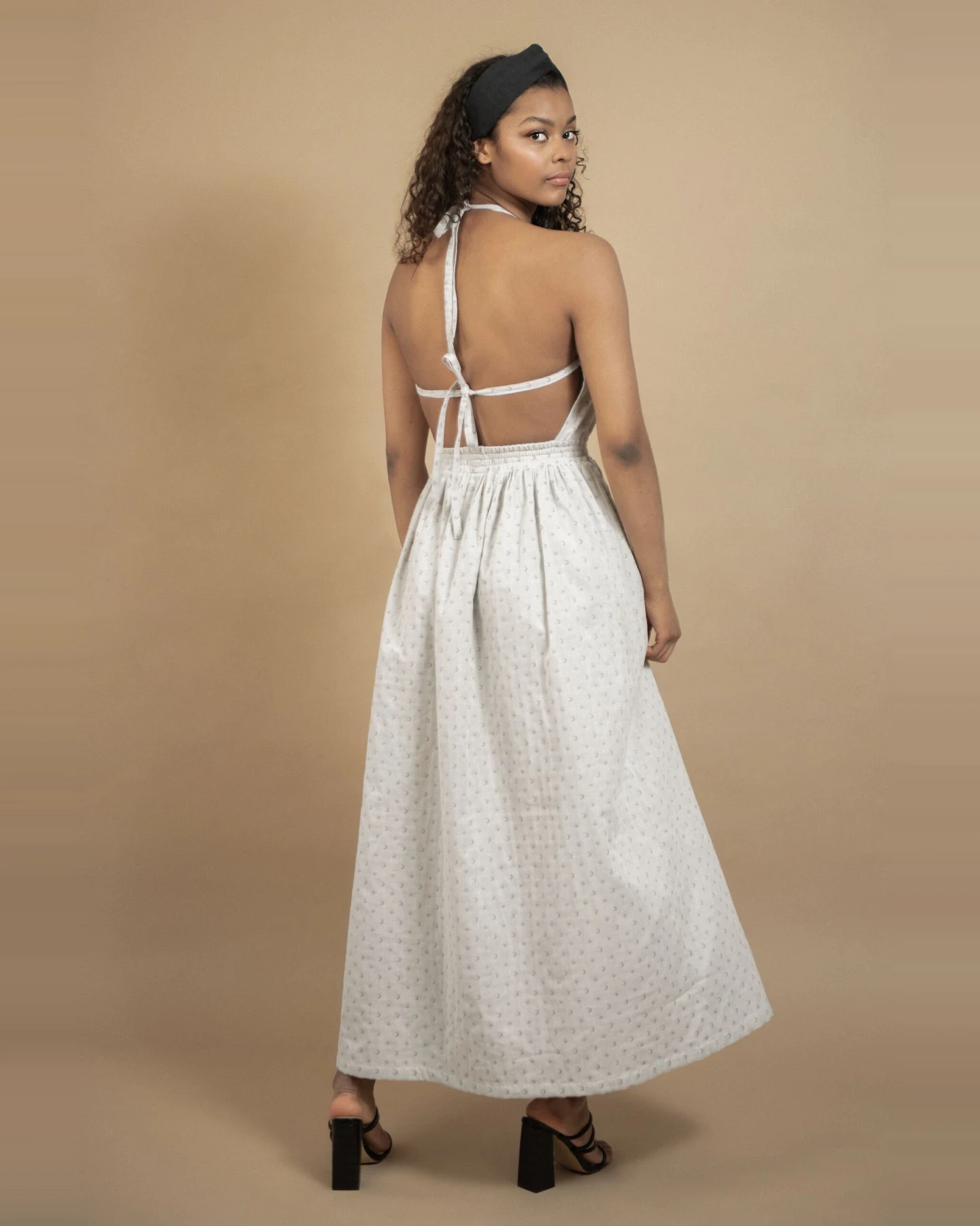 TAWAST Damen vegan Maxikleid Celestial Lunisolar Light – Ansicht 2