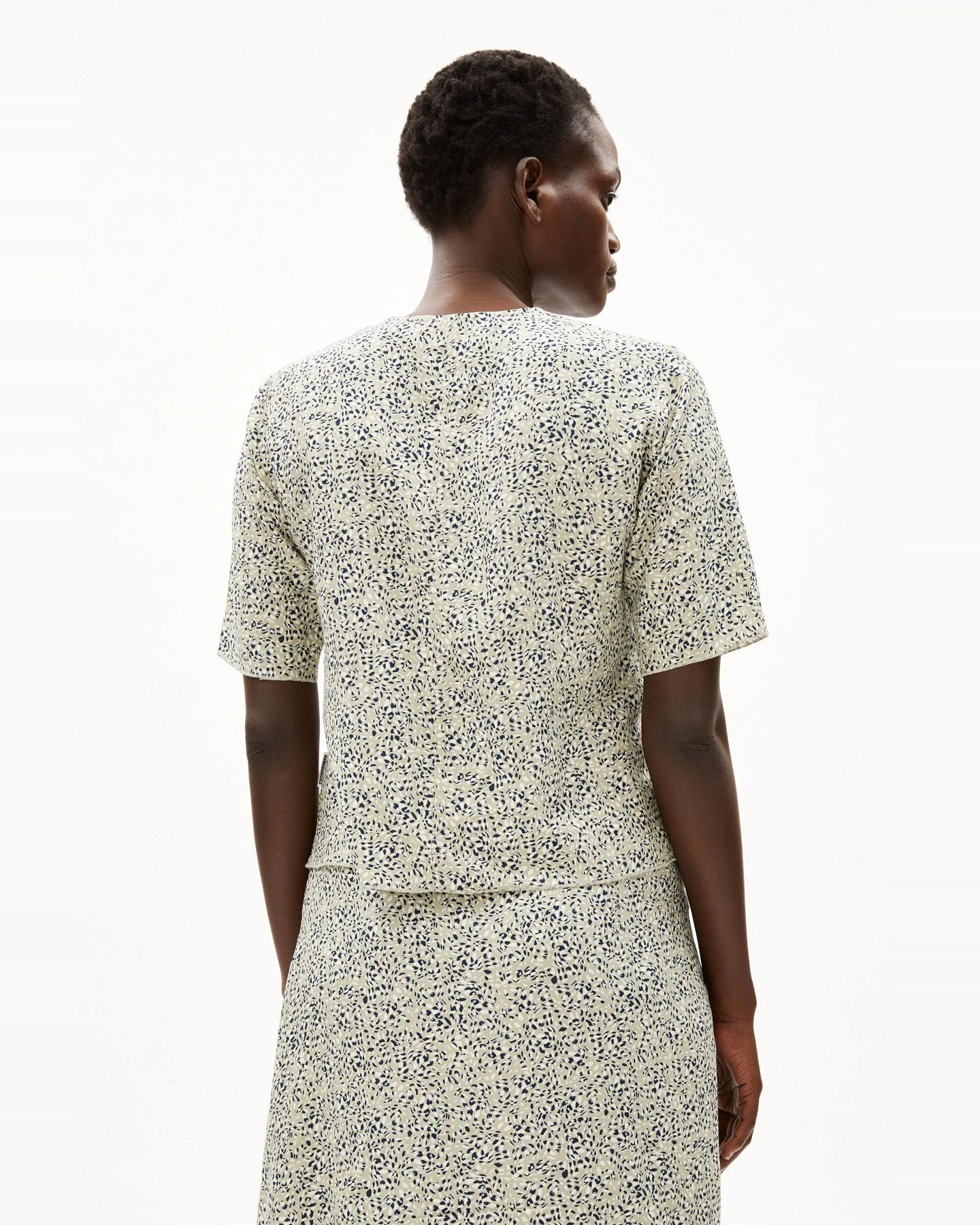 Bluse Ewaniaa Waterdrop Grün – Ansicht 5