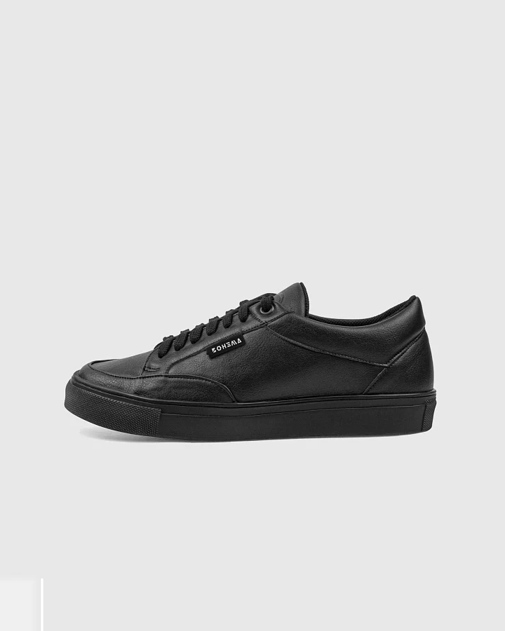 BOHEMA Herren vegan Sneaker Wach Schwarz