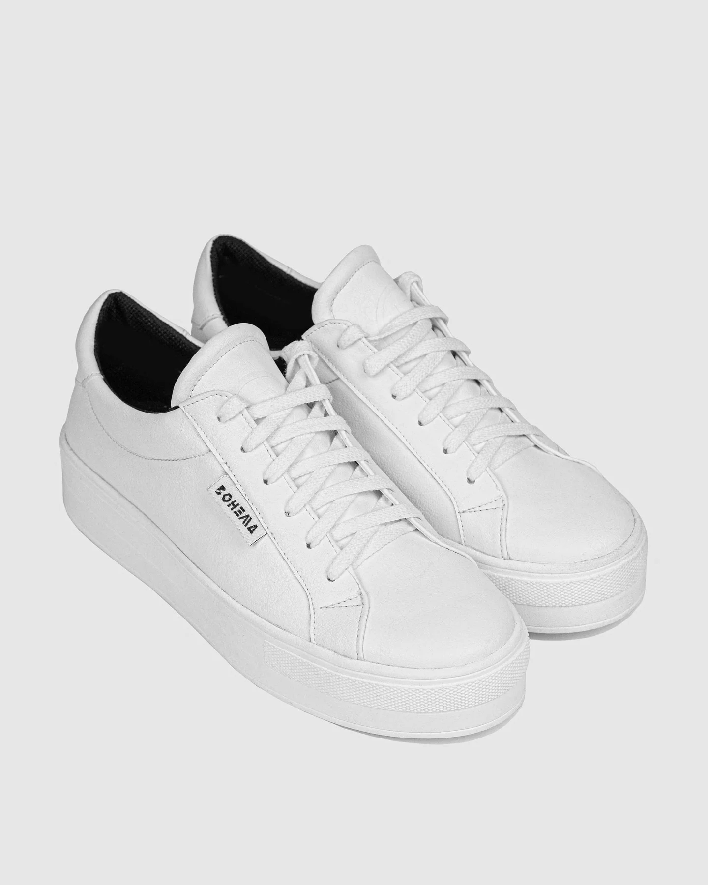BOHEMA Damen vegan Sneaker Bewusst Weiß – Ansicht 2